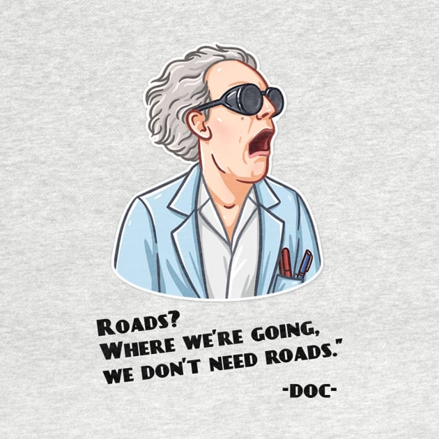 BACK TO THE FUTURE - DOC - by FAT MONKEY